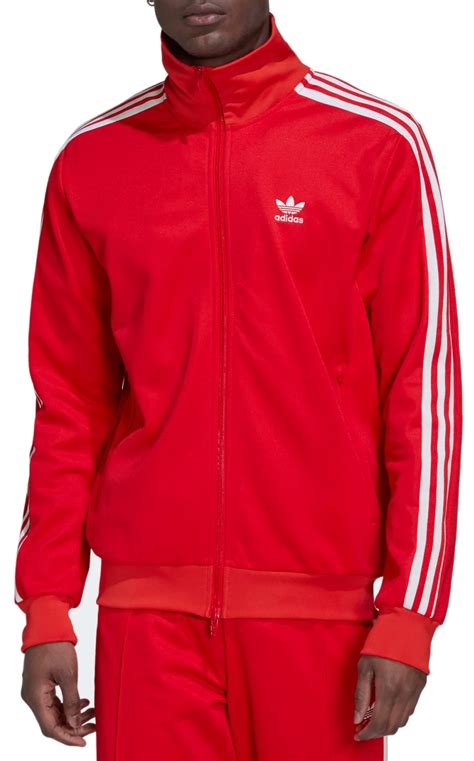 adidas originals beckenbauer sweatshirt lynlås